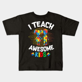 I TEACH AWESOME Kids T-Shirt